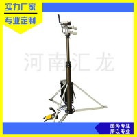 匯龍2-35米車(chē)載通信升降桿避雷針 河南生產(chǎn)車(chē)載照明燈升降桿