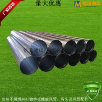 供應(yīng)環(huán)?？諝鈨艋艿繢N600 新風(fēng)輸送保溫螺旋管道