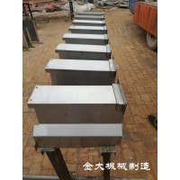 恒威VMC1060加工中心Y軸配套鋼板防護(hù)罩定制