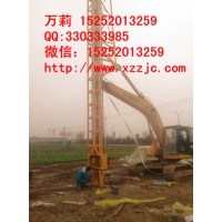 軟基挖機(jī)插板機(jī)廠，鏈條插板機(jī)打樁機(jī)，挖機(jī)改裝插板機(jī)廠