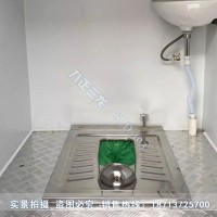節(jié)能環(huán)保不銹鋼打包蹲便 腳踏式機(jī)械打包 無水廁所