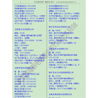2020年新型干法水泥廠(chǎng)通訊名錄