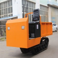 產(chǎn)地直發(fā)小型履帶車果園運輸機1T座駕履帶車