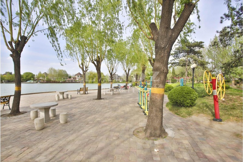 昌平獨棟別墅：碧水莊園精裝現(xiàn)房，臨湖大獨棟