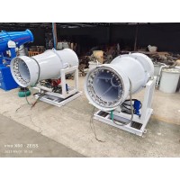 曹妃甸冶金鋼鐵企業(yè)霧炮機(jī) 固定式遠(yuǎn)程射霧器 超細(xì)霧炮機(jī)