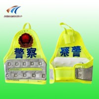 警察執(zhí)勤發(fā)光袖標(biāo) 反光袖標(biāo) led發(fā)光臂章價格