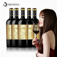 溫碧霞IRENENA紅酒品牌，海潮歌慕干紅葡萄酒