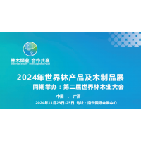 2024第二屆世界林木業(yè)大會2024年世界林產品及木制品展