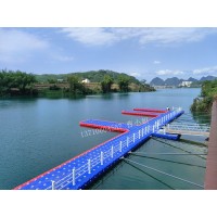 水上塑料浮筒，建設(shè)景區(qū)游船碼頭/浮橋棧道/浮動(dòng)平臺(tái)實(shí)體廠家
